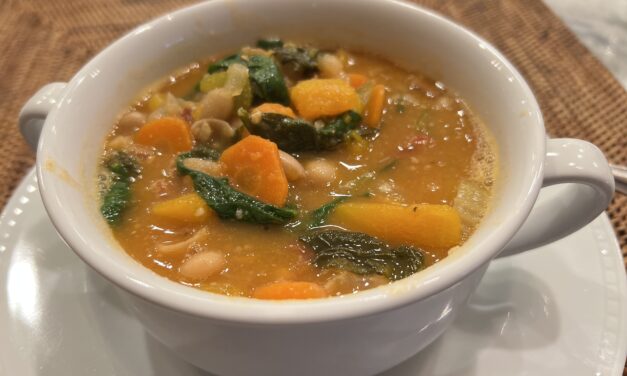 Winter Minestrone Soup for a cold weather